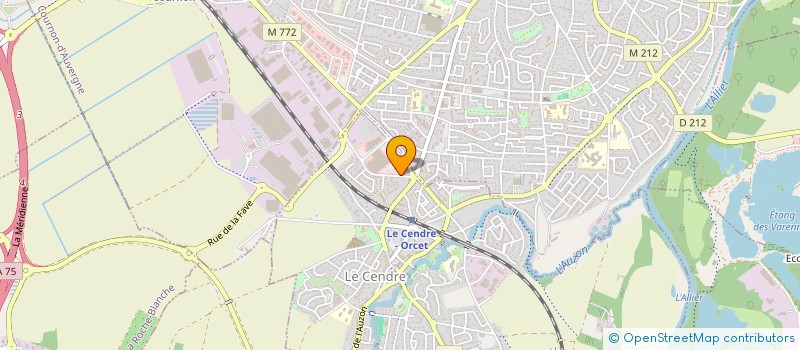 localisation de l'entreprise SELAS PHARMACIE LE FORUM  LE CENDRE