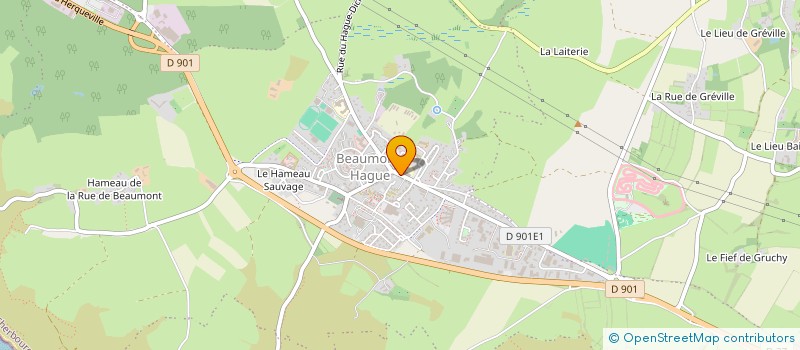 localisation de l'entreprise SELAS PHARMACIE LE HAGUE DIKE  LA HAGUE