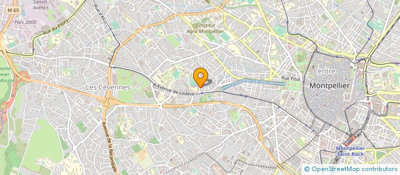 localisation de l'entreprise SELAS PHARMACIE MARTIN-PRIVAT à MONTPELLIER