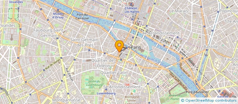 localisation de l'entreprise SELAS PHARMACIE PARIS RIVE GAUCHE à PARIS