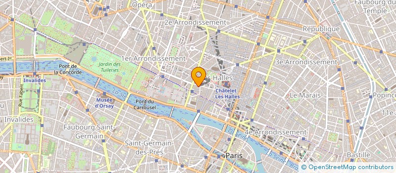 localisation de l'entreprise SELAS PHARMACIE SAINT HONORE à PARIS