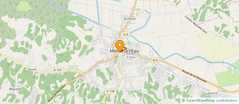 localisation de l'entreprise SELAS PHARMACIE SANTE PLUS  MORNE-A-L'EAU