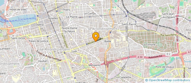localisation de l'entreprise SELAS PHARMACIE VINAY à MARSEILLE
