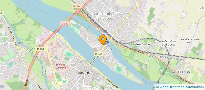 localisation de l'entreprise SELAS S.F AVOCAT  SAUMUR