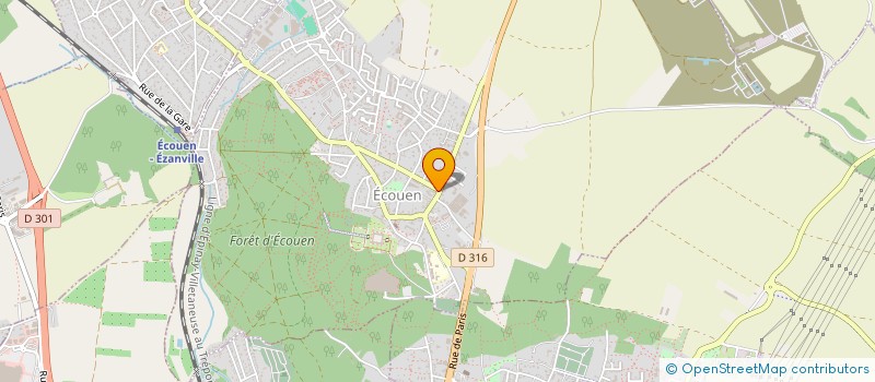localisation de l'entreprise SELAS SABBAN à ECOUEN