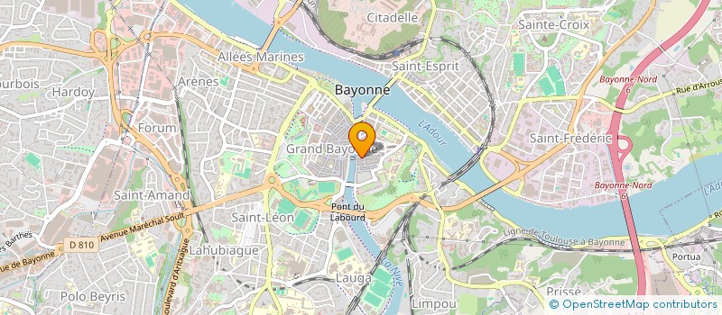 localisation de l'entreprise SELAS SCHWENDT à BAYONNE