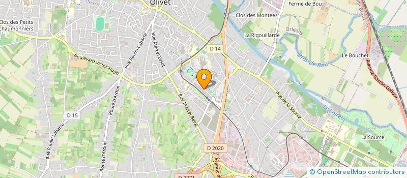 localisation de l'entreprise SELAS TCHOUNDJEU-MOUGENOT  OLIVET