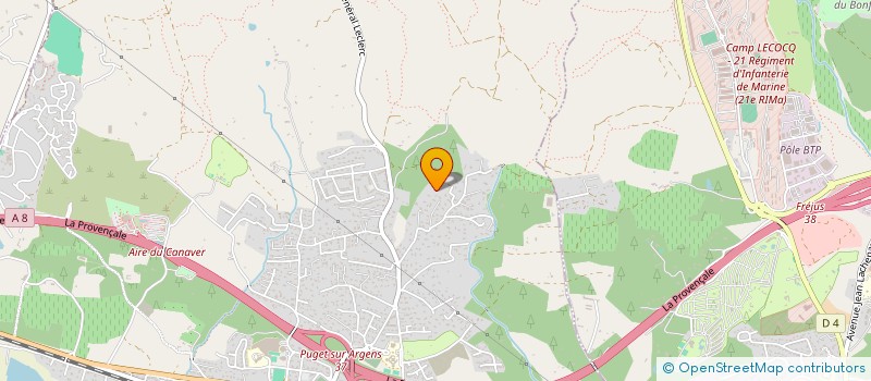 localisation de l'entreprise SELAS UNIPERSONNELLE IVARS MURIEL  PUGET-SUR-ARGENS