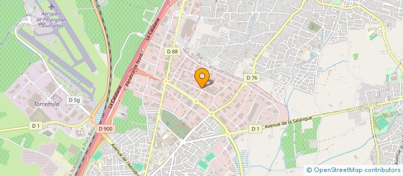 localisation de l'entreprise SELAS WASTIAUX  PERPIGNAN