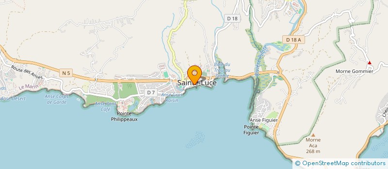 localisation de l'entreprise SELASANTE  SAINTE-LUCE