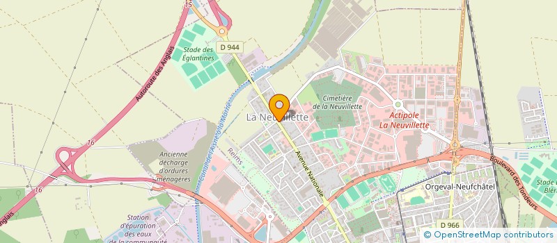 localisation de l'entreprise SELASU CABINET PARAMEDICAL LA NEUVILETTE  REIMS