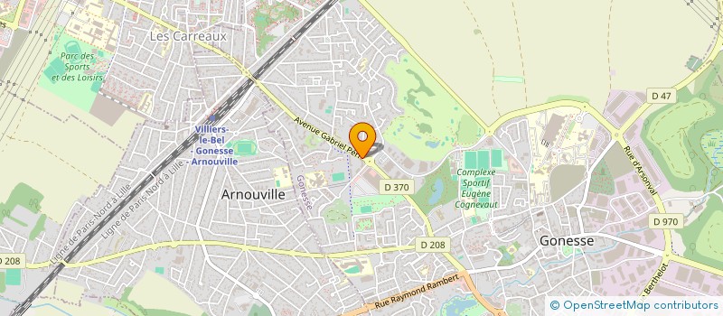 localisation de l'entreprise SELASU DUCKAT  GONESSE