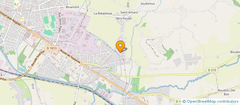 localisation de l'entreprise SELASU FRANCK POLONI  CASTELCULIER
