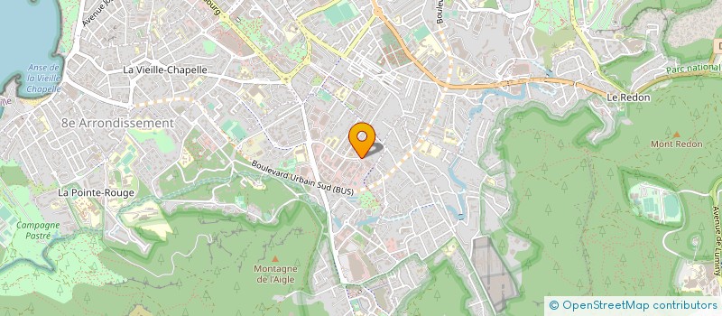 localisation de l'entreprise SELASU NEMO REINIER FABRICE  MARSEILLE