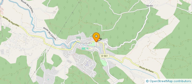 localisation de l'entreprise SELASU PHARMACIE DE JOUQUES  JOUQUES