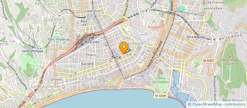 localisation de l'entreprise SELASU VELEMIR LUKA à NICE