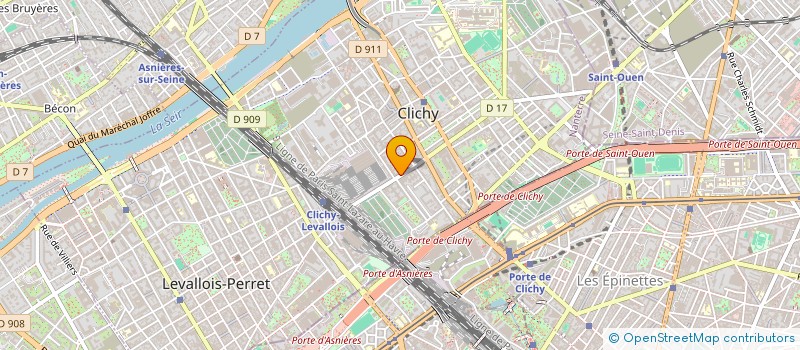 localisation de l'entreprise SELAU à CLICHY