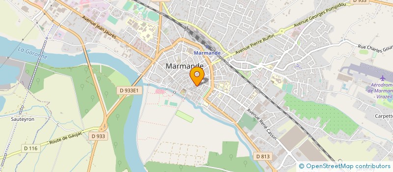 localisation de l'entreprise SELC SARL  MARMANDE