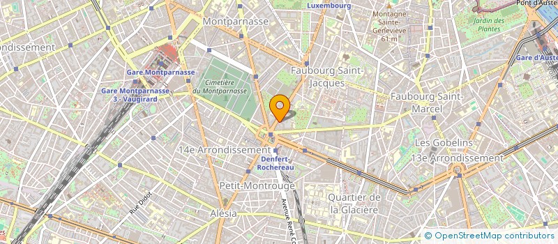 localisation de l'entreprise SELCA DIRECTEU LABO ANALY BIO MEDI BIODE à PARIS