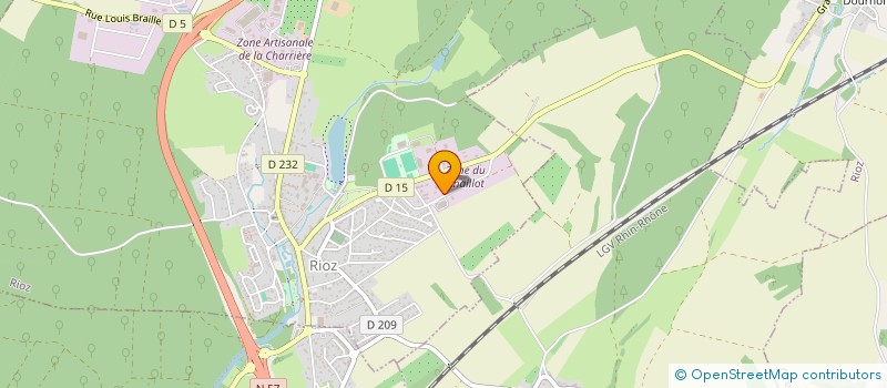 localisation de l'entreprise SELDA IMMO  RIOZ