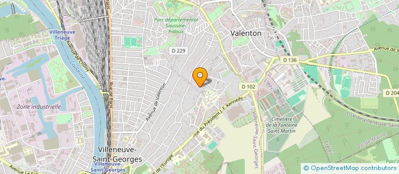localisation de l'entreprise SELDIS V  VALENTON