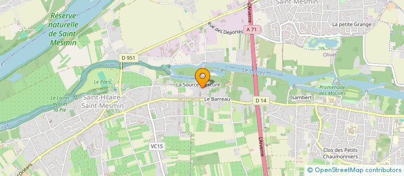 localisation de l'entreprise SELDON CONSULTING à SAINT-HILAIRE-SAINT-MESMIN