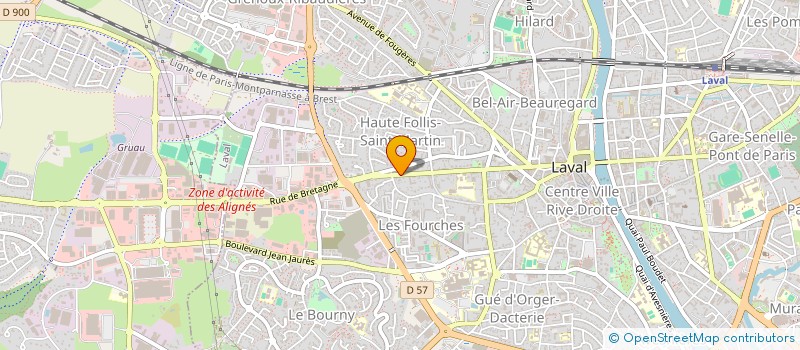 localisation de l'entreprise SELDON.EDITION à LAVAL