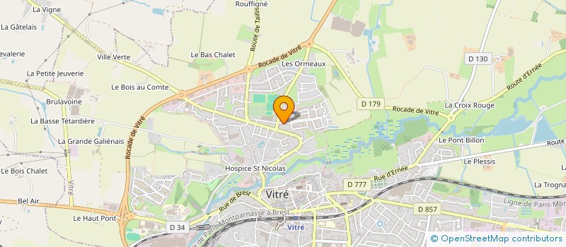 localisation de l'entreprise SELEA  VITRE