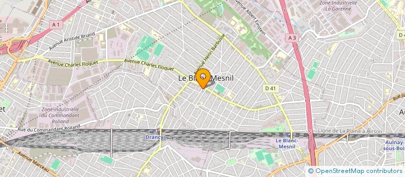 localisation de l'entreprise SELEC ENERGY  LE BLANC-MESNIL