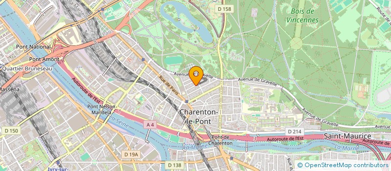 localisation de l'entreprise SELECT  CHARENTON-LE-PONT