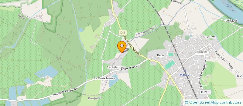 localisation de l'entreprise SELECT  LABARDE