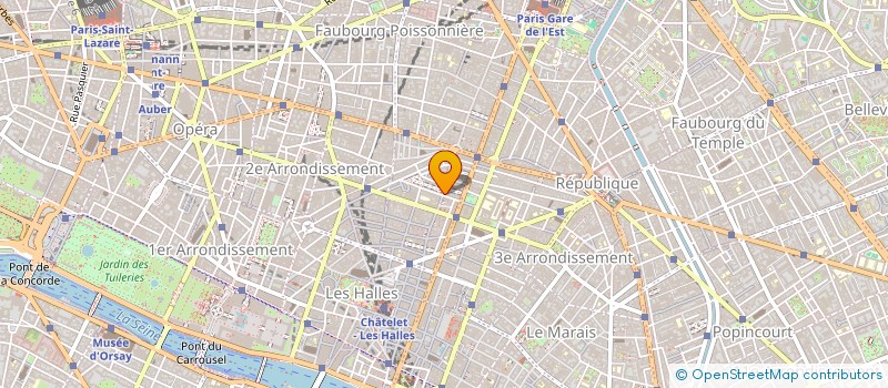 localisation de l'entreprise SELECT  PARIS