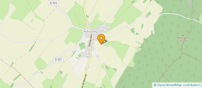 localisation de l'entreprise SELECT' APPART  AVRIGNEY-VIREY