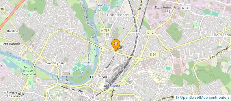 localisation de l'entreprise SELECT AUTO 16  SOYAUX