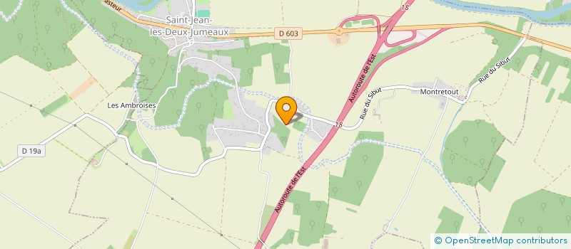 localisation de l'entreprise SELECT AUTO 77  SAINT-JEAN-LES-DEUX-JUMEAUX