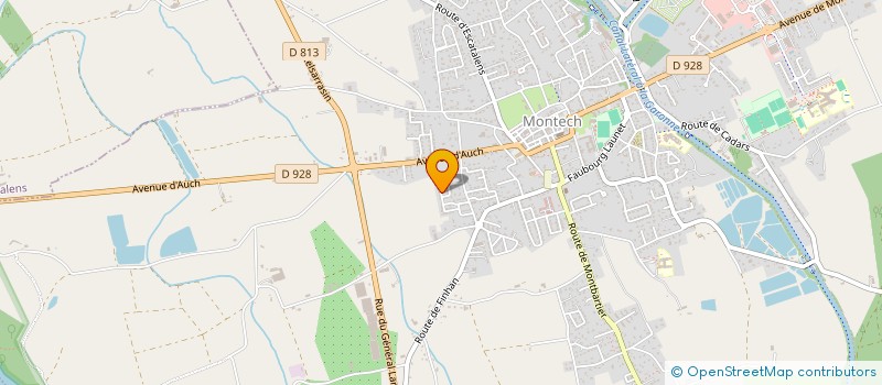 localisation de l'entreprise SELECT AUTO CASTEL  MONTECH