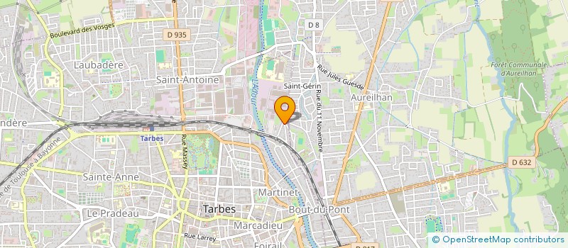 localisation de l'entreprise SELECT AUTO DOMICILE à TARBES