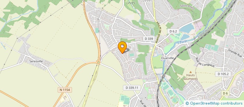 localisation de l'entreprise SELECT AUTO NEGOCE à LEVES
