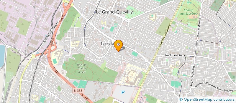 localisation de l'entreprise SELECT AUTO PRO LE HAVRE  LE GRAND-QUEVILLY