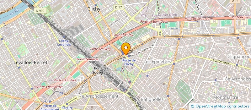 localisation de l'entreprise SELECT BESSIERE  PARIS