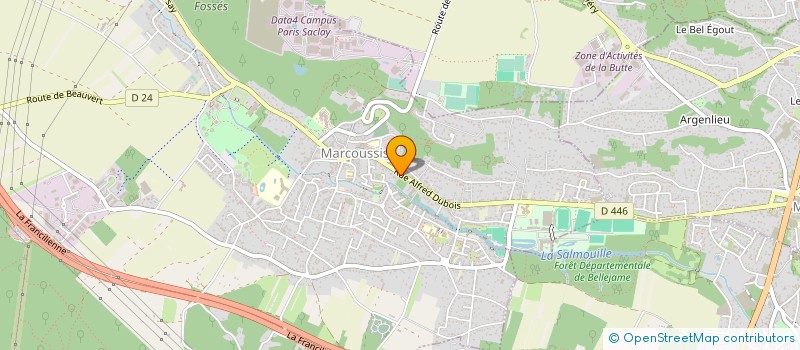 localisation de l'entreprise SELECT CLIM à MARCOUSSIS