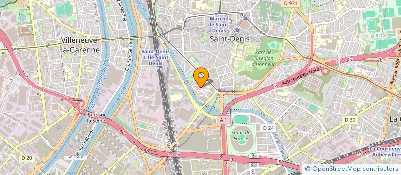 localisation de l'entreprise SELECT CLIM  SAINT-DENIS