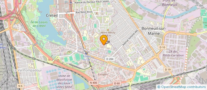 localisation de l'entreprise SELECT DATA CONSULTING  CRETEIL