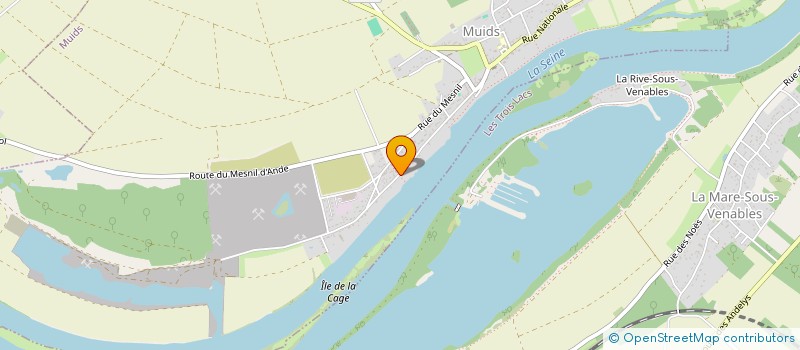 localisation de l'entreprise SELECT'EAU  MUIDS