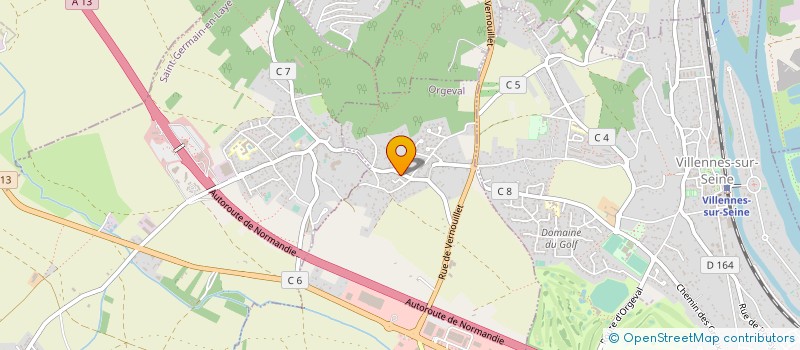 localisation de l'entreprise SELECT ENVIRONNEMENT  VERSAILLES