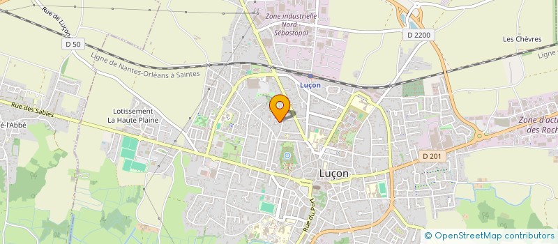 localisation de l'entreprise SELECT EURO DIFFUSION ART CADEAUX  LUCON