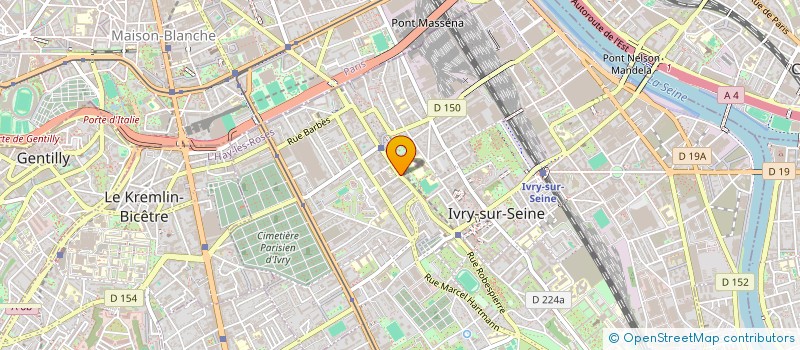 localisation de l'entreprise SELECT EVENEMENTS SYSTEME à IVRY-SUR-SEINE