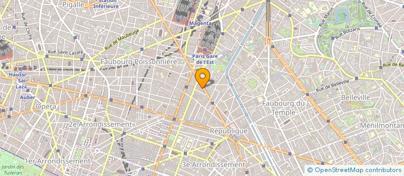 localisation de l'entreprise SELECT FRANCE  PARIS