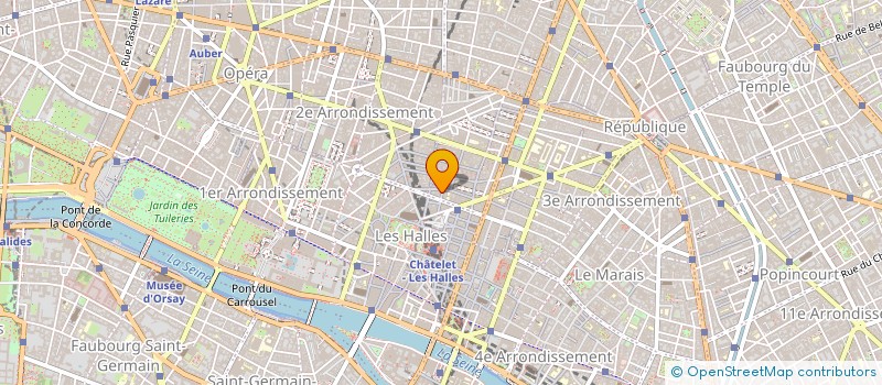 localisation de l'entreprise SELECT FRUITS à PARIS