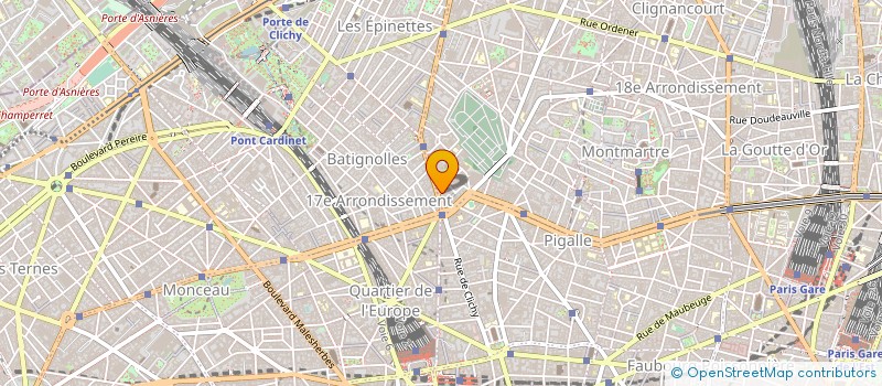 localisation de l'entreprise SELECT HOTEL  PARIS